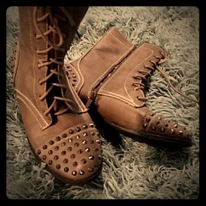 Studded boots